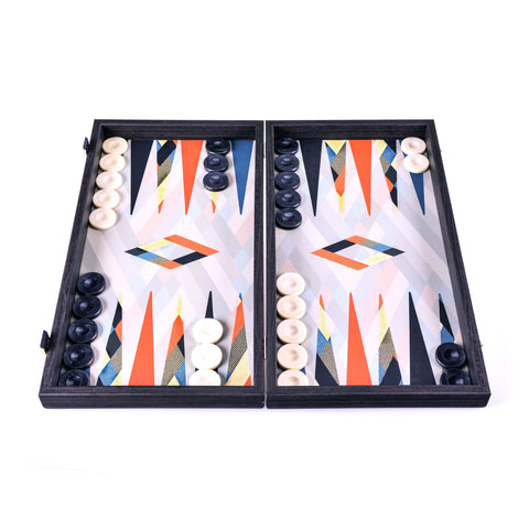 ABSTRACT MULTICOLOR DESIGN Backgammon - Manopoulos