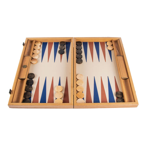 CHAMPAGNE BEIGE Backgammon - Manopoulos