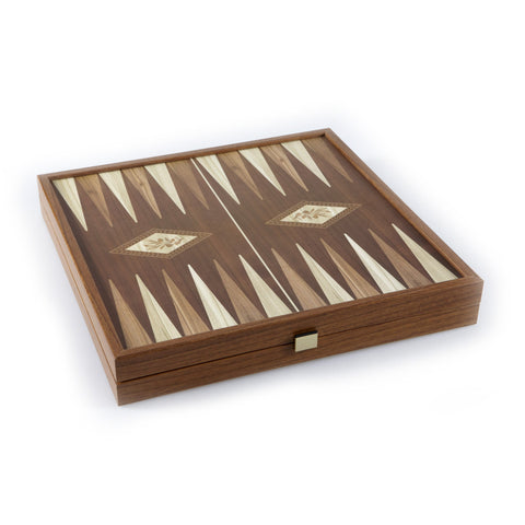 CLASSIC STYLE - 2 in 1 Combo Game - Chess / Backgammon (Large) - Manopoulos