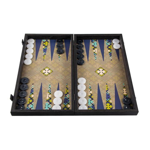 GEOMETRICAL FLORAL PATTERN Backgammon - Manopoulos